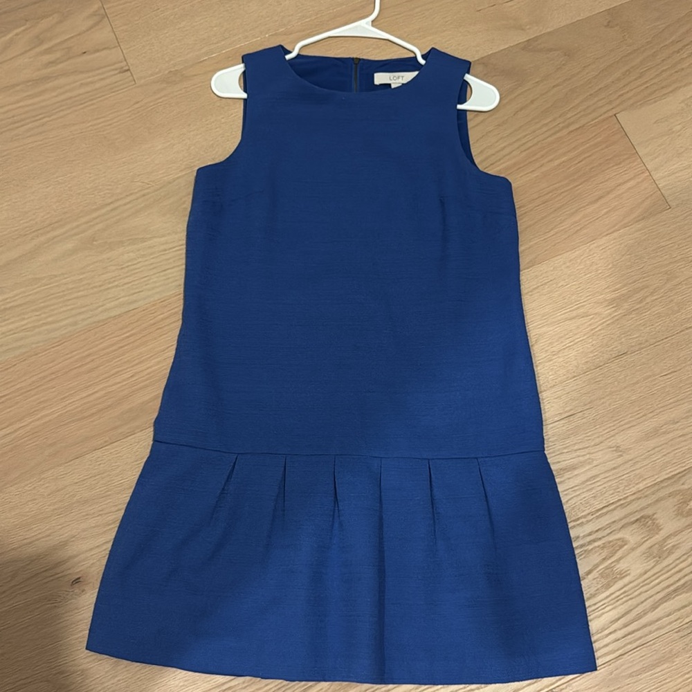 LOFT Blue Mini Dress